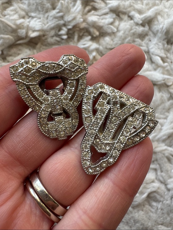 Jewelry - Vintage Rhinestone‎ Dress Clips